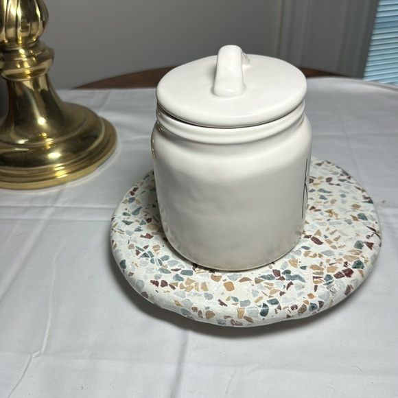 Rae Dunn small white jar with Keep on front - Picture 5 of 6